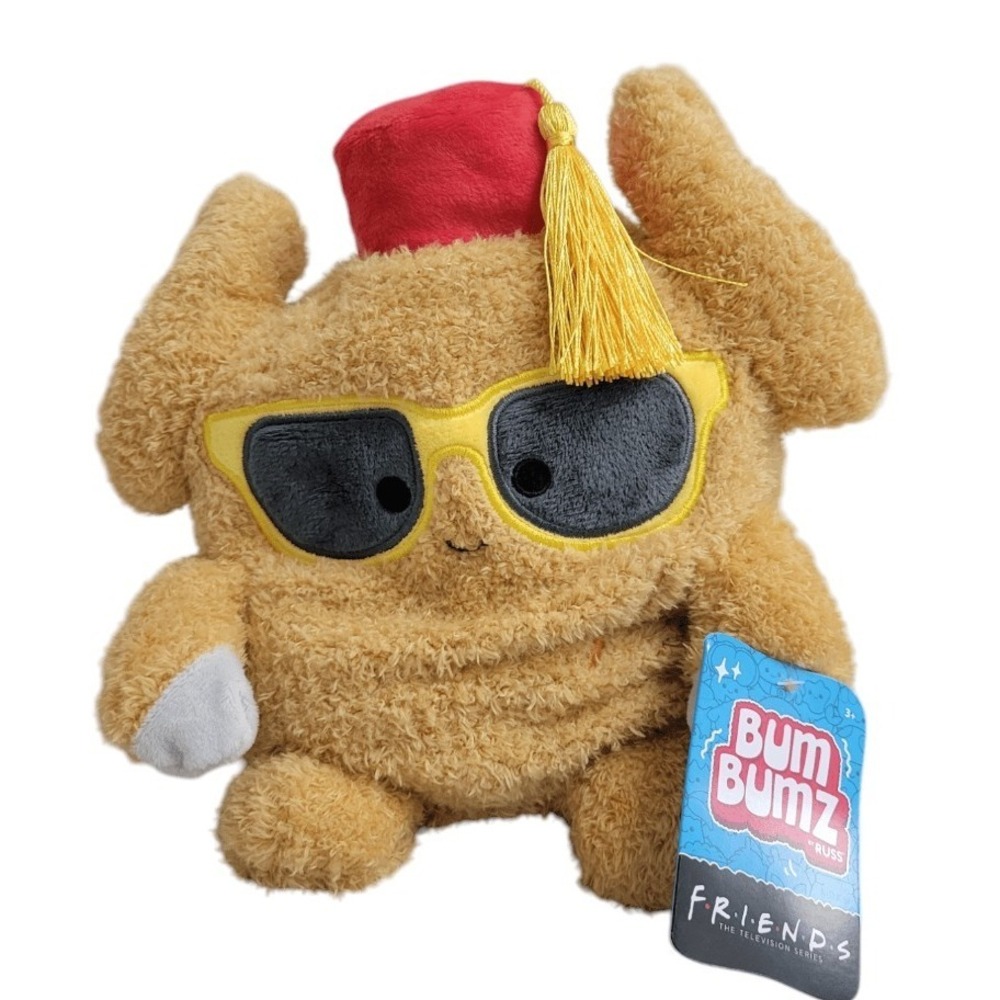 Bum Bumz "Friends" Plush Brown Thanksgiving Turkey Toy Target Exclusive New